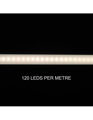 Recessed LED profile extrusion 25 x 15mm