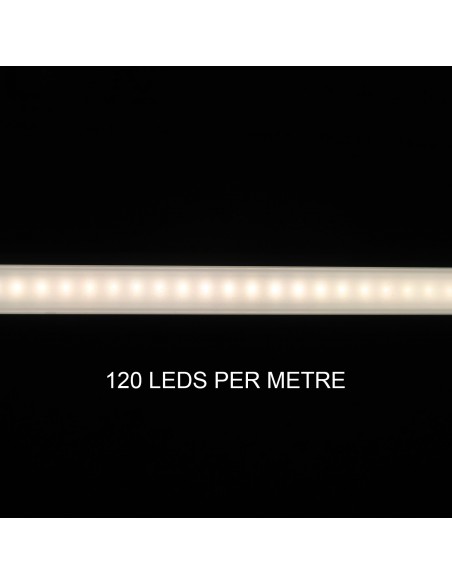 Recessed LED profile extrusion 25 x 15mm