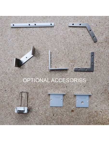 Wall Ceiling Recessed LED Profile L2000*W49mm*H37.5mm