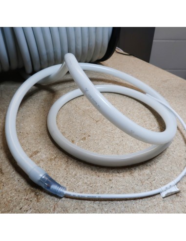 Cool White Circular 360° LED Neon Flex 24V 10 w/m IP65/68 18mm (Sold Per Metre)