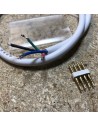 Power connector kit for RGB Circular LED Neon Flex (360 degrees)