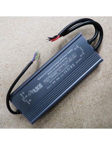 LED Driver 400W 12V IP67 high efficiency constant voltage (EC Series)