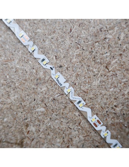 Bendable Cool White LED Strip CRI 90 plus 24V 14.4W/m IP00 5m roll