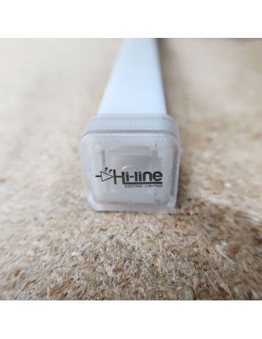 IP67 surface mount LED profile extrusion with milky cover 2m length (17x17mm)