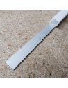 IP67 surface mount LED profile extrusion with milky cover 2m length (17x17mm)
