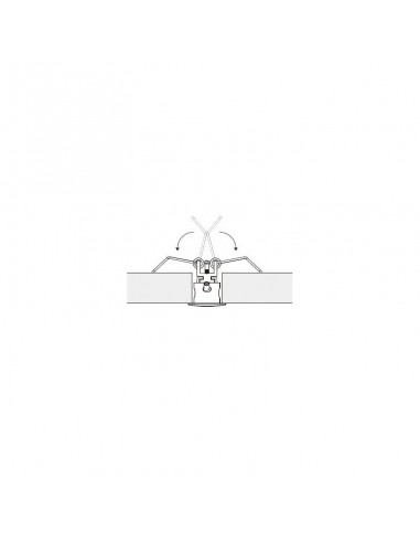 Federclip für HL-4938WN31 (Recessed-LED-Profil).