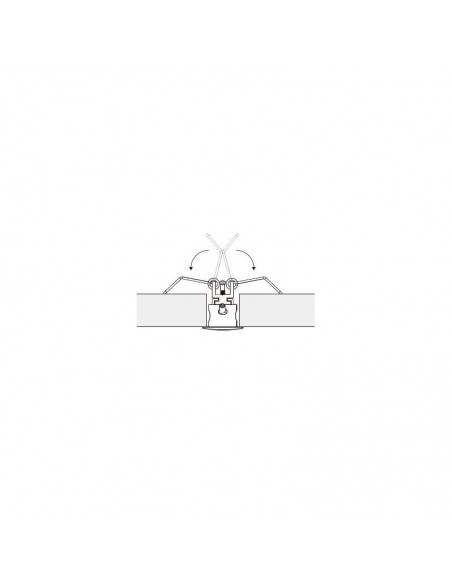 Federclip für HL-4938WN31 (Recessed-LED-Profil).