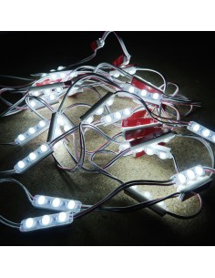 Triple Micro Sign LED module 0.72W 24V pure white 7000K IP67 (string of 40)