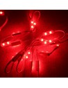 Red Micro Sign twin LED module 24V 0.48W IP67 (string of 40)