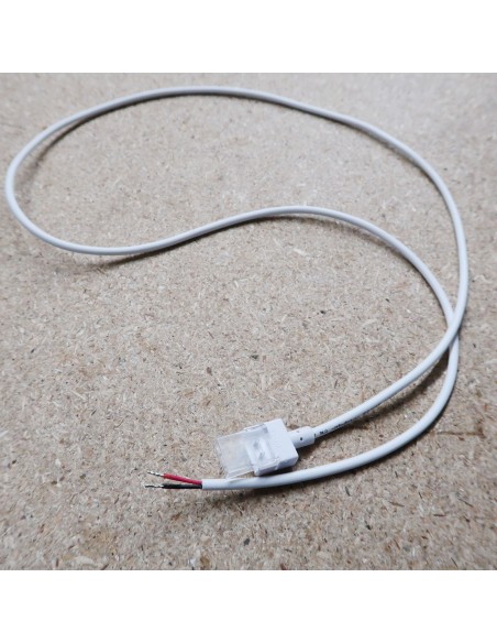  IP68-Streifen zur Stromversorgung von 1000-mm-Steckverbindern für einfarbiges 12-mm-LED-Band