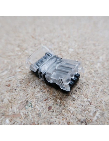 Lötfreie Stromanschluss-Verbindungsklemme für 3 Leiter LED-Streifen 10mm, IP00