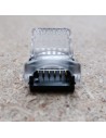 IP65 RGB-Tunable white 6 pin strip to power connector for 12mm IP65 LED tape