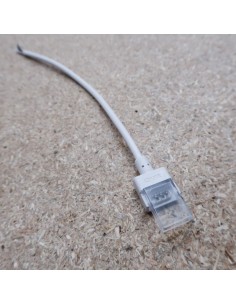 3 pin IP68 strip to power 200mm connector for 12mm LED tape