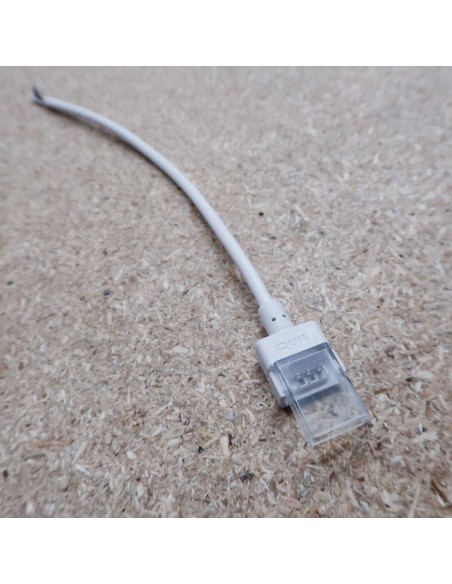 3-poliger 200-mm-Stromanschluss für 12-mm-IP68-LED-Band