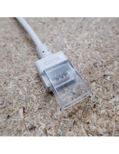 3 pin IP68 strip to power 200mm connector for 12mm LED tape