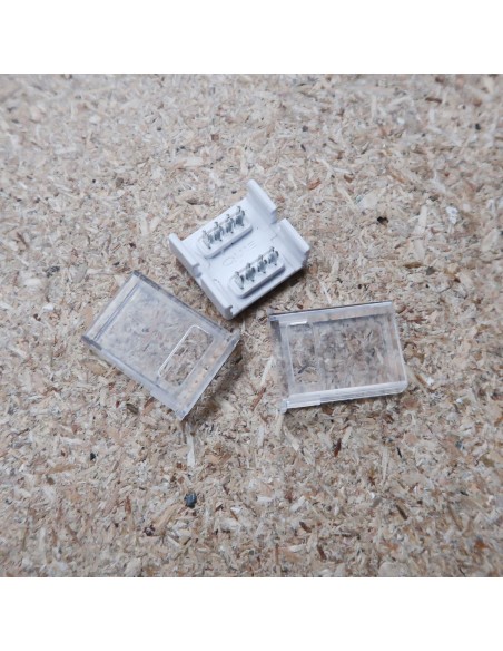 RGB 4 pin IP68 strip to strip connector for 12mm IP68 LED tape