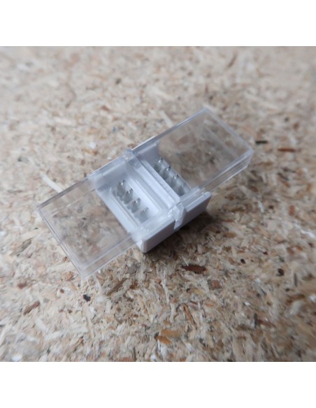 RGB 4 pin IP68 strip to strip connector for 12mm IP68 LED tape