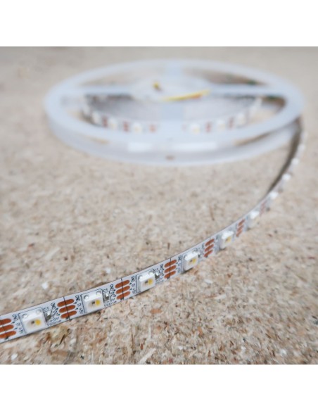 RGBW LED-Streifen (RGB+NW) 24V-14,4W/m- IP00-CRI80-SMD5050