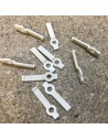 LED Strip Fixing Clip single screw for 10mm IP00/20 LED Strips (lot of 10 clips)