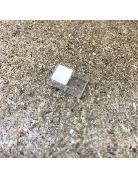 LED Profile strip to wire connector for 8mm IP00/20 LED tape single colour