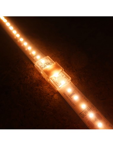 LED Profile strip to strip connector for 10mm IP00/20 LED tape single colour
