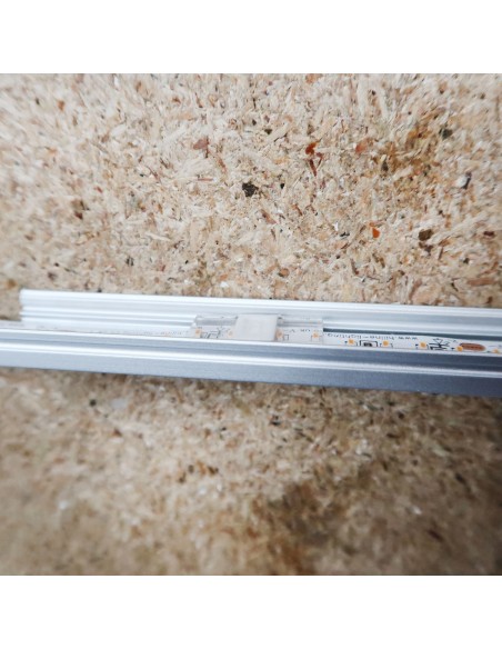 LED Profile strip to strip connector for 8mm IP00/20 LED tape single colour