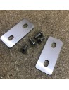 Set of 2 metal joints L:50mm (with 4 screws M5*10) for HL-P01 LED Profile