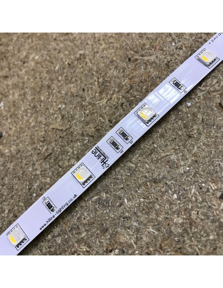 7.2W/m RGBW LED Strip (RGB+4000K) 24V IP00 5m roll