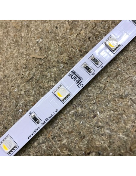 7.2W/m RGBW LED Strip (RGB+4000K) 24V IP00 5m roll