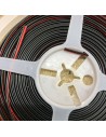 AWG 20 - 2 cores Red/Black LED strip wire 10m roll