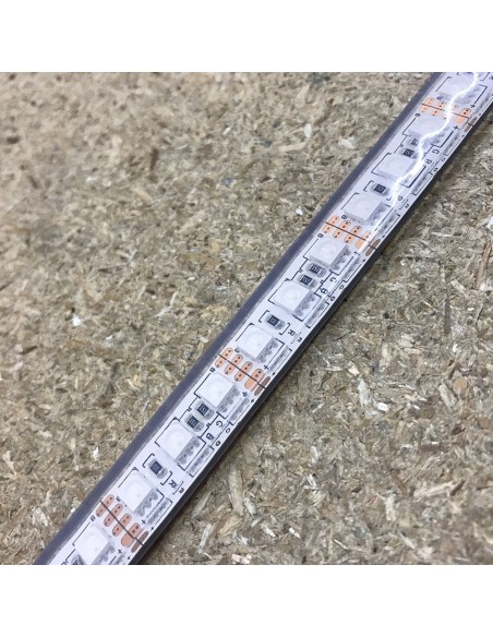 12V IP68 RGB LED-Streifen 120 LEDs/m - 28.8W/m - 5m roll
