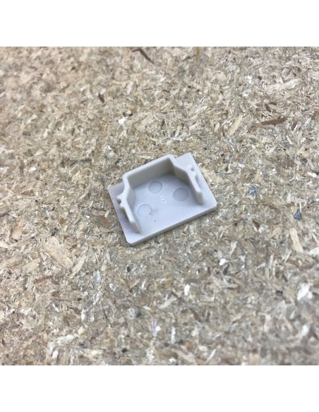 Closed End Cap for PCT5/6/7 (Plaster-in LED profile extrusion)