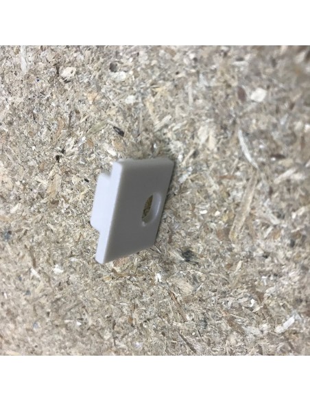 Open End Cap for PCT5/6/7 (Plaster-in LED profile extrusion)