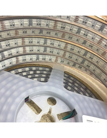 IP68 High Density RGB LED strip 120  LEDs per meter 24V - 5m roll