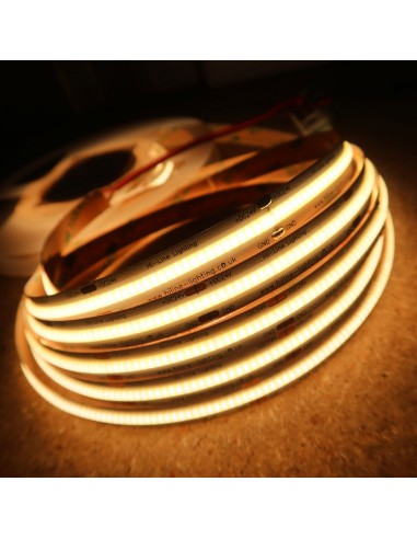 COB LED Strip 3000K CRI+90 - 528 LEDs/m - 5m roll