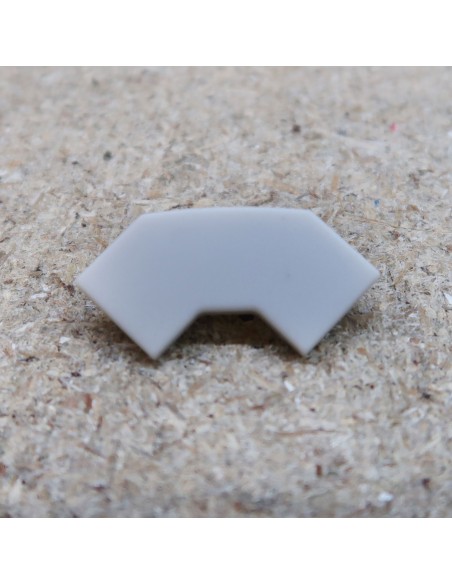 Closed End Cap for TCT2 (Tile LED profile extrusion)