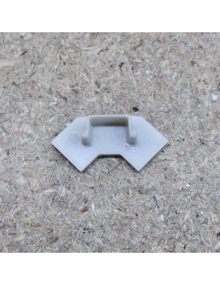 Closed End Cap for TCT2 (Tile LED profile extrusion)