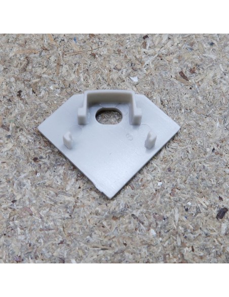 Open End Cap for TCT3 (Tile LED profile extrusion)