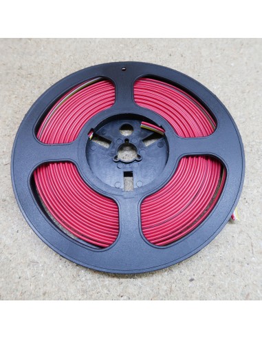 3 cores Red/White/Yellow LED strip wire AWG 20, 6m roll