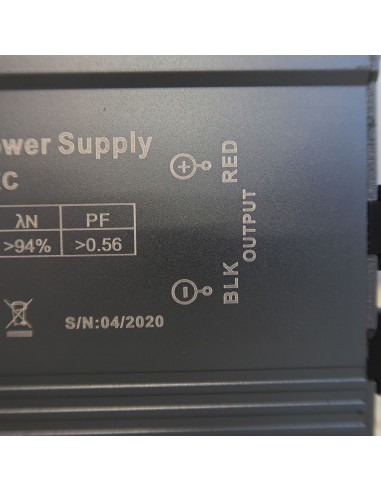 LED Driver 600W 24V IP67 high efficiency constant voltage (EC Series)