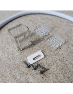 2 pin Reverse Side End-Exit power Cable for single colour flex 2