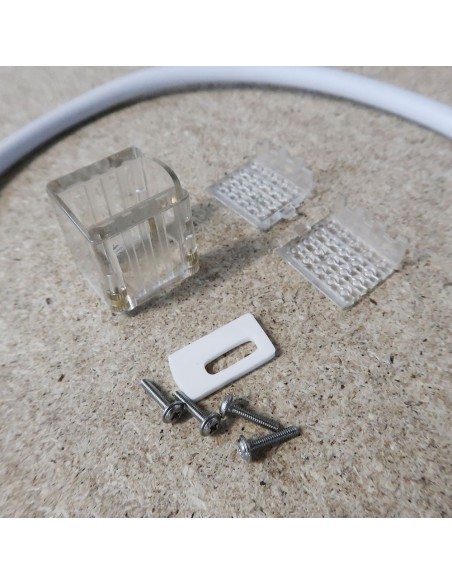 Rückseite End-Exit-Kabel für Neon Flex LED-Streifen