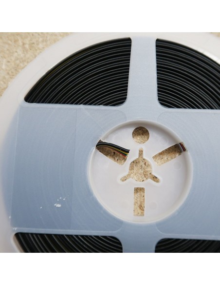  Flache 6-adrige RGB + abstimmbare weiße LED-Kabel mit 20 m Farbbandrolle