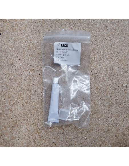 Neon Flex LED Silikon Endkappe und Kleber