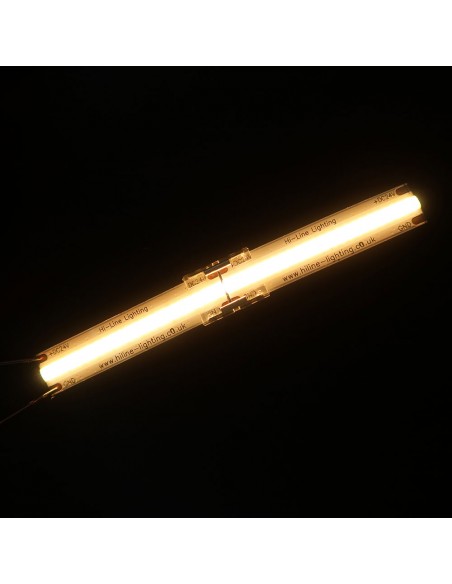 Strip to strip connector for high density COB 10mm IP00 single colour LED strips