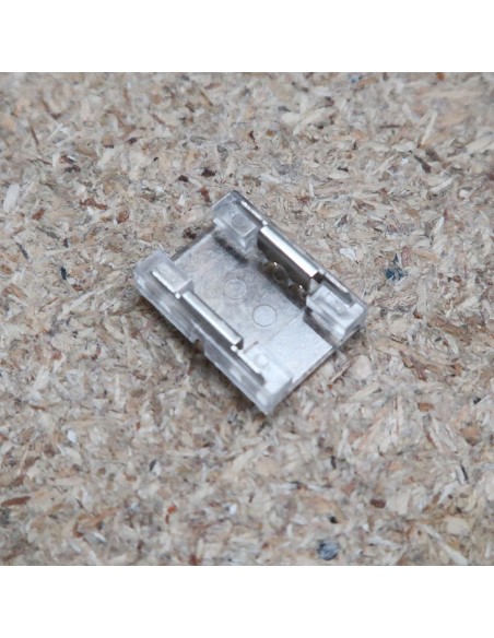 Strip to strip connector for high density COB 10mm IP00 single colour LED strips