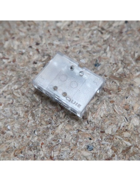 Strip to strip connector for high density COB 10mm IP00 single colour LED strips