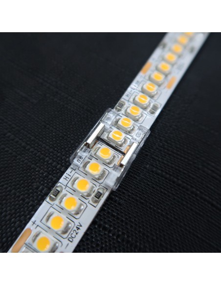 Strip-to-Strip-Verlängerungsstecker Kabel für hochdichte COB 10mm IP00 einfarbige LED-Streifen