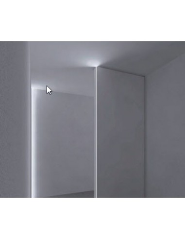 Plaster-in Aluminium LED Profile 2 meters for...