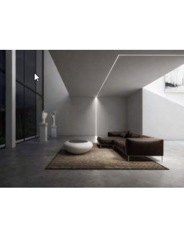 Trimless Plaster-in PMMA LED Aluminium Profile...